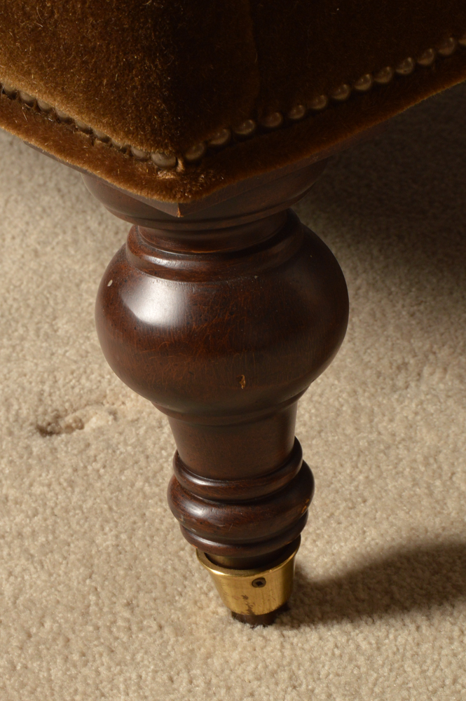 Two Mohair Chairs by Lillian August Collection