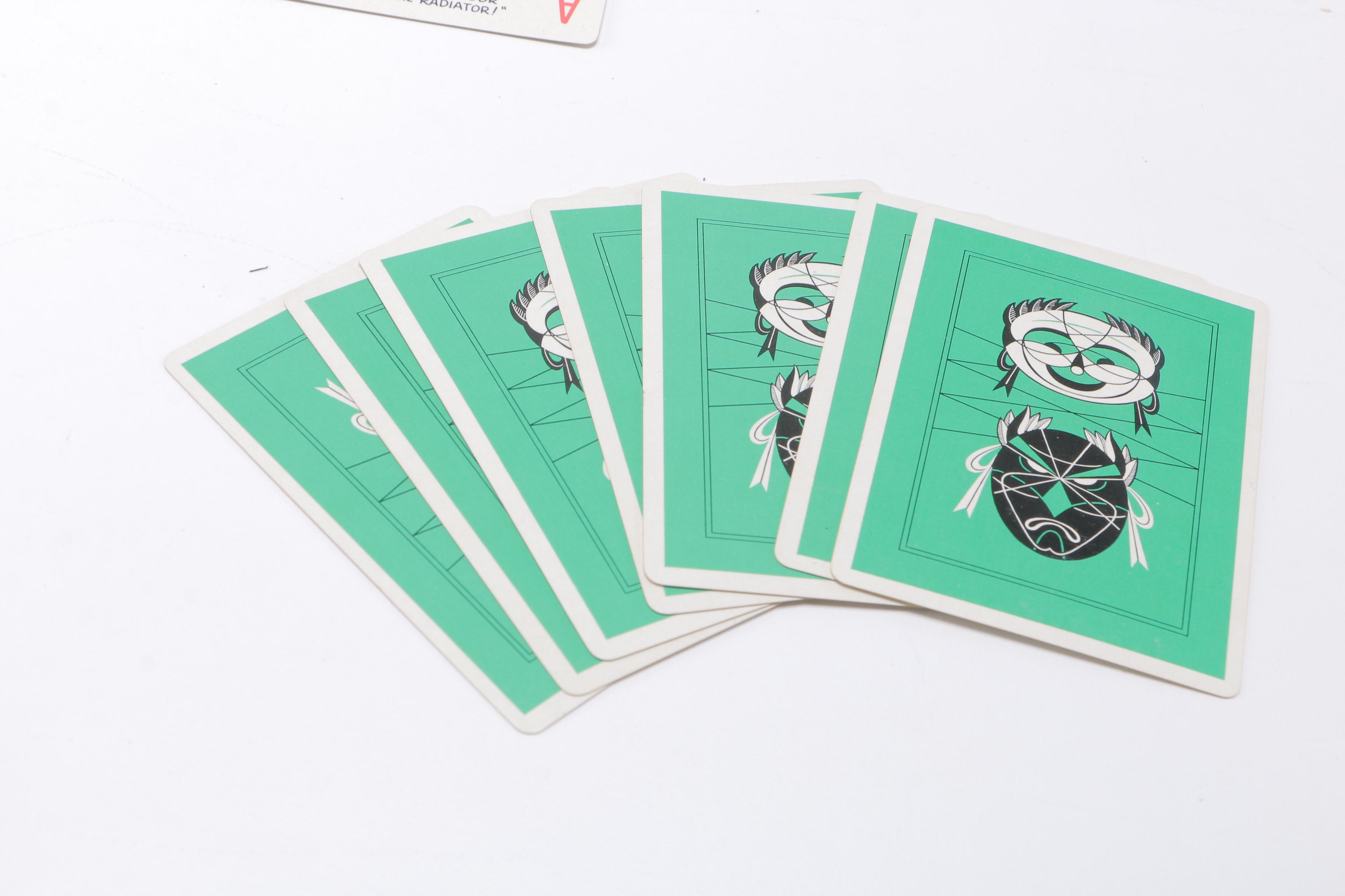 Vintage Vargas Pin Ups and Stag Adult Humor Playing Cards