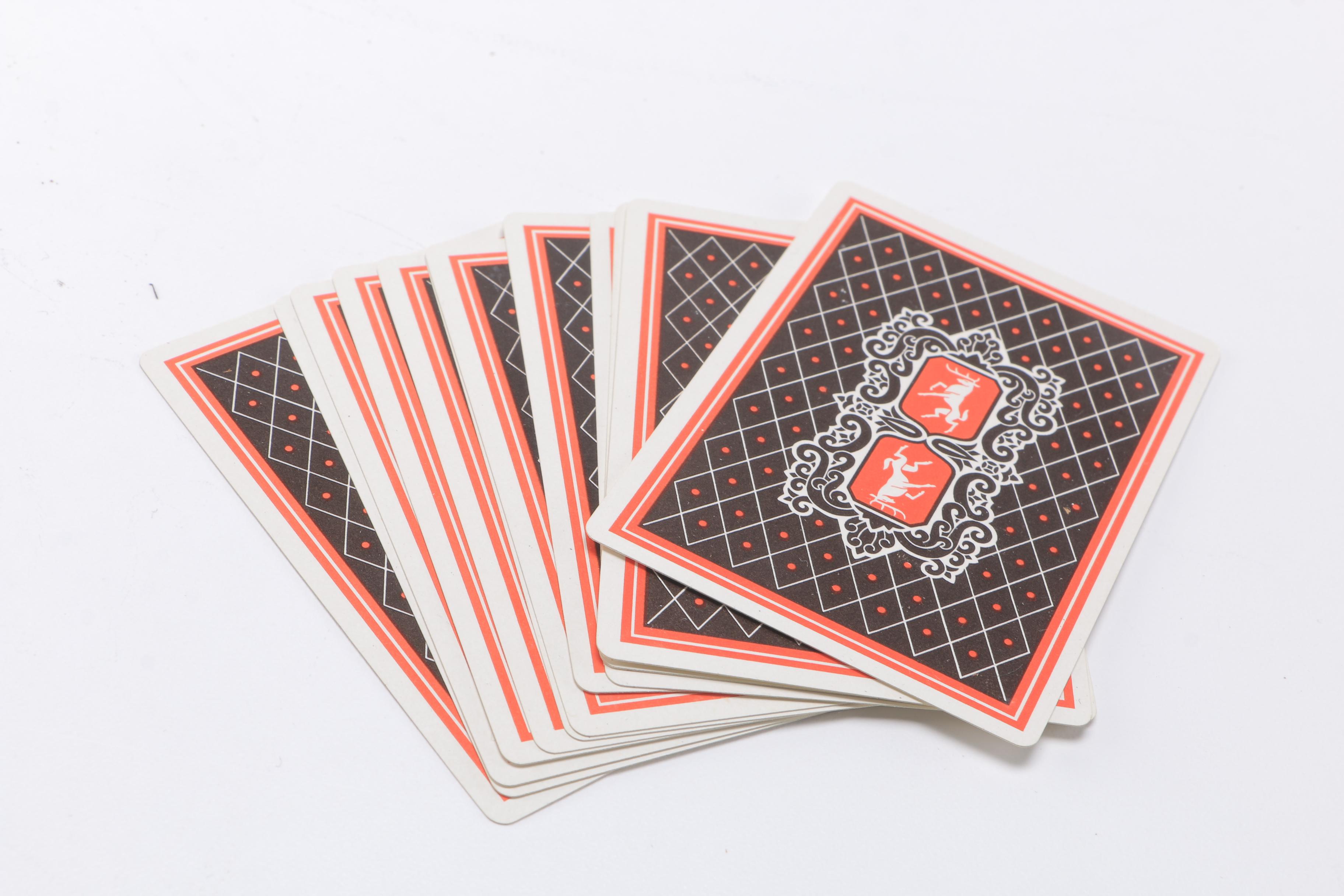 Vintage Vargas Pin Ups and Stag Adult Humor Playing Cards