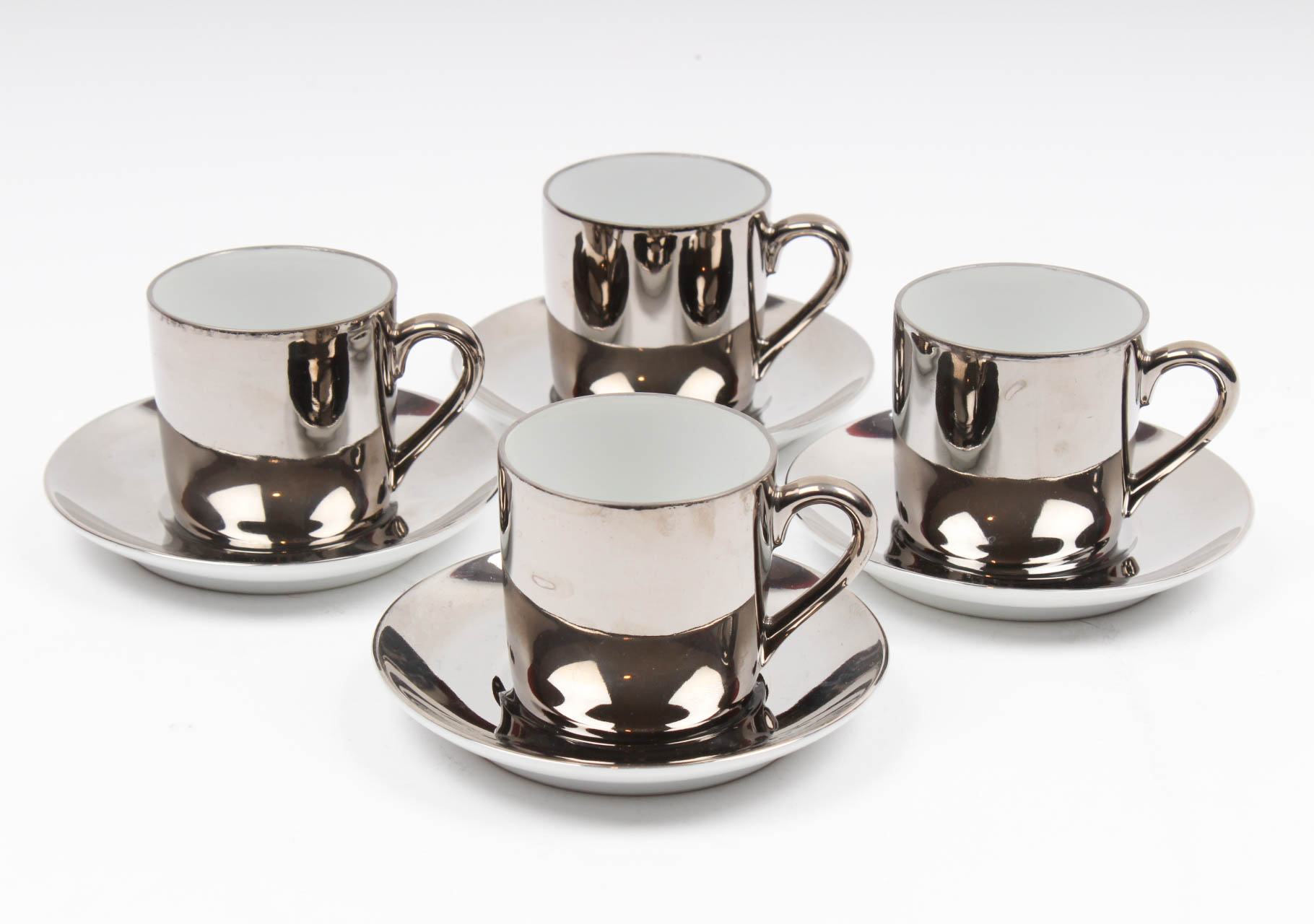 Georg Jensen Porcelain Demitasse Set