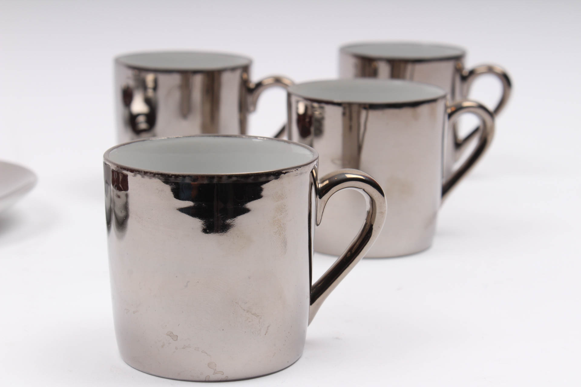 Georg Jensen Porcelain Demitasse Set