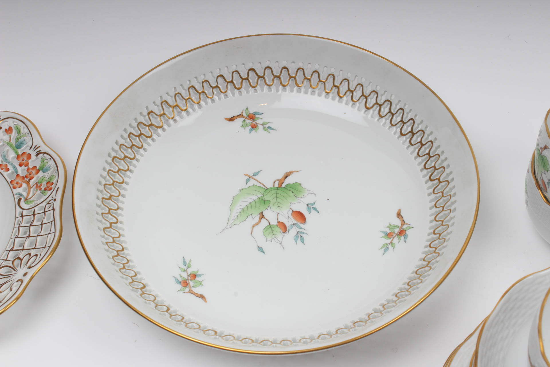 Collection of Hand-Painted Herend Fine China