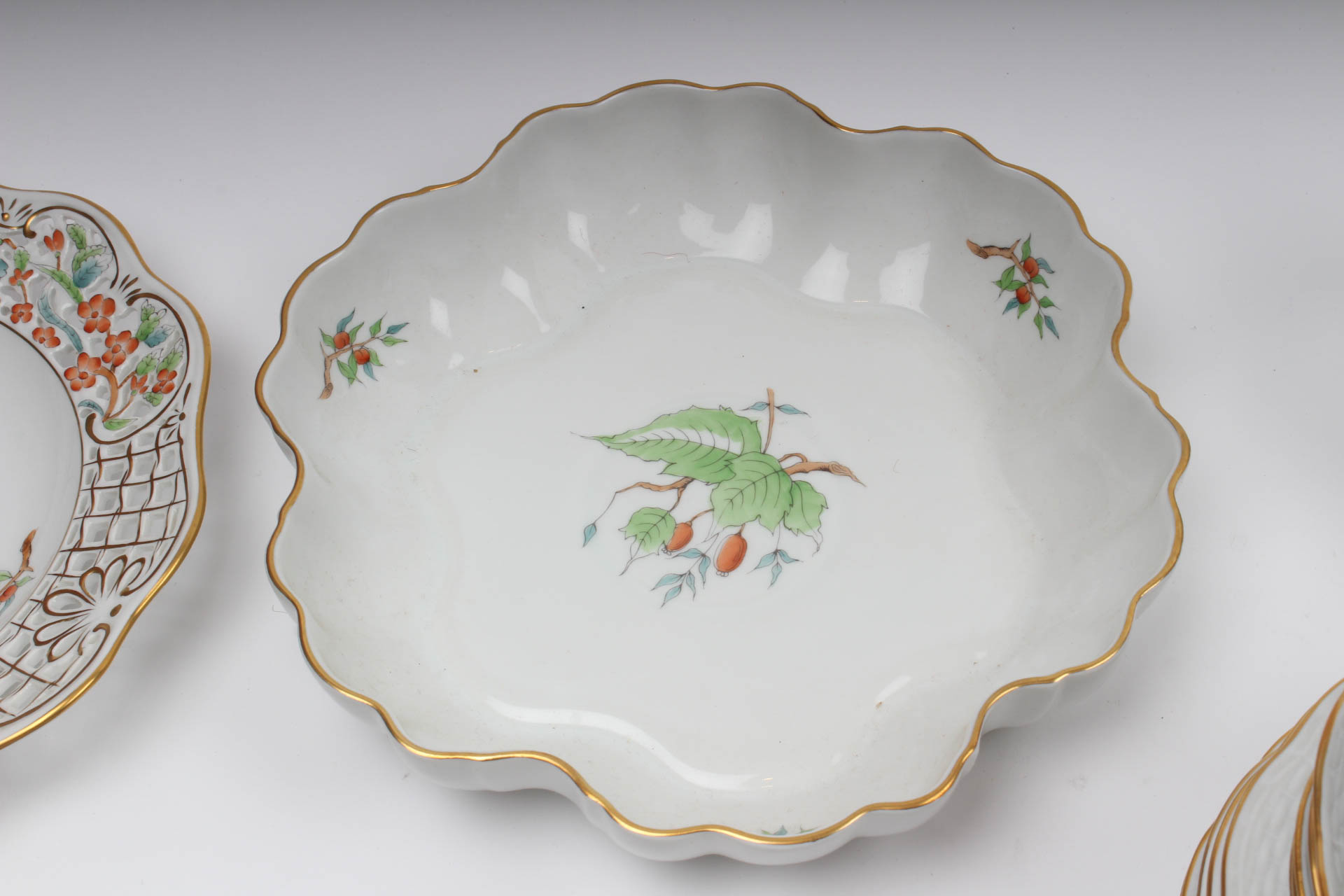 Collection of Hand-Painted Herend Fine China