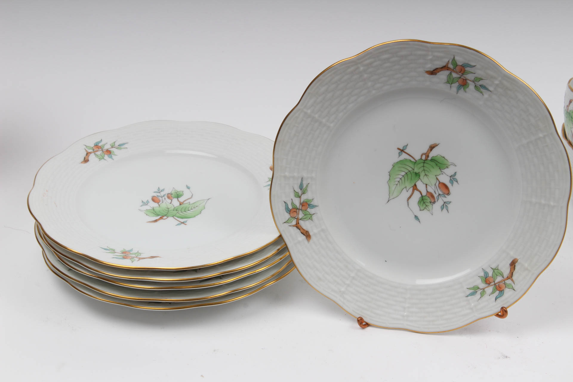Collection of Hand-Painted Herend Fine China