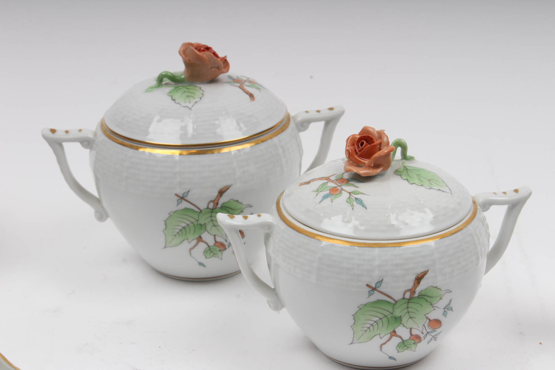 Collection of Hand-Painted Herend Fine China