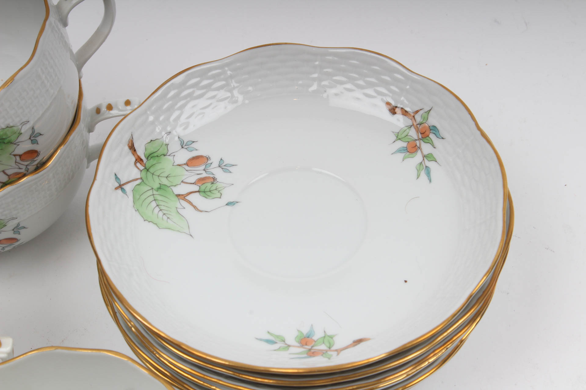 Collection of Hand-Painted Herend Fine China