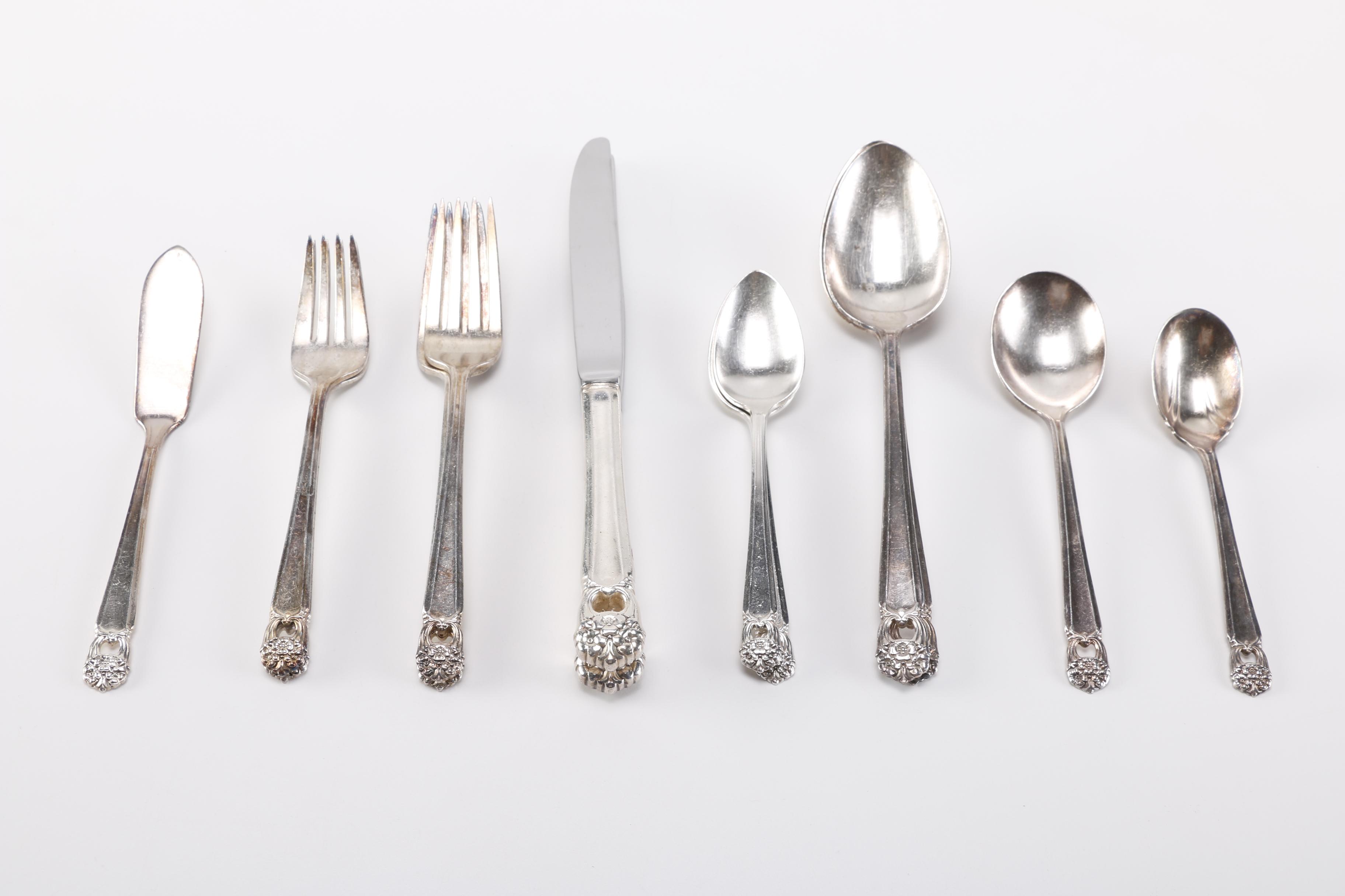 1847 Rogers Bros. "Eternally Yours"  Silver Plate Flatware