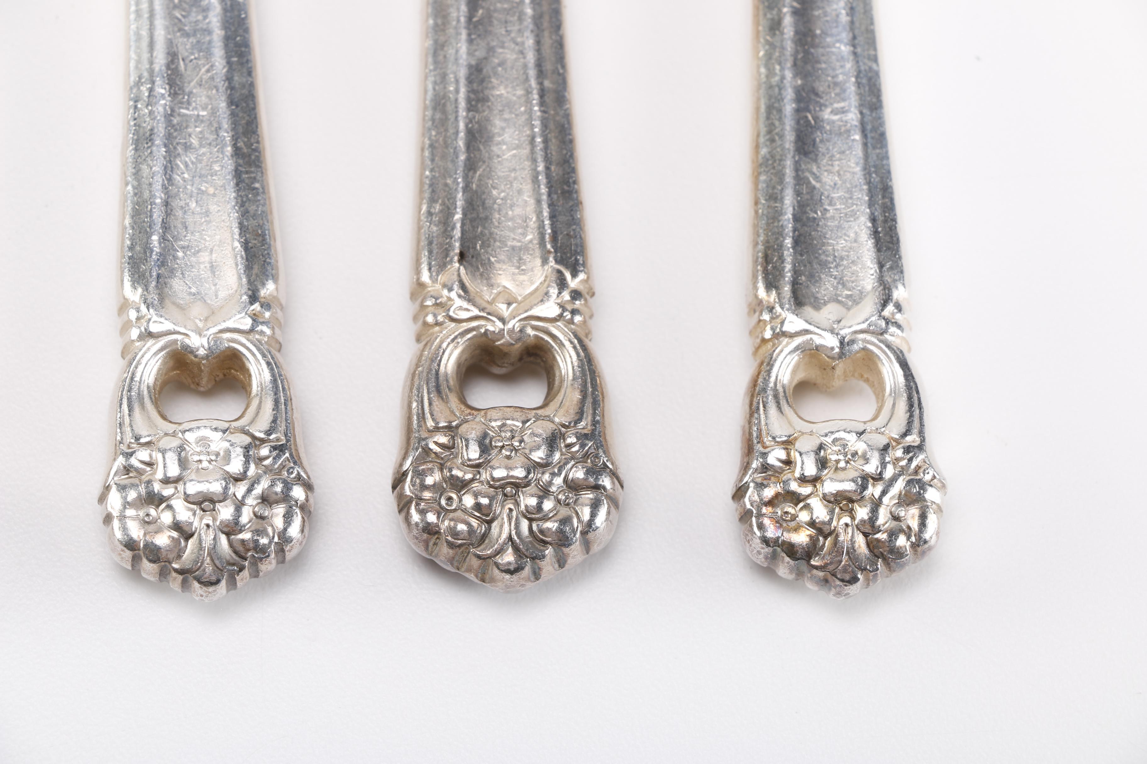 1847 Rogers Bros. "Eternally Yours"  Silver Plate Flatware