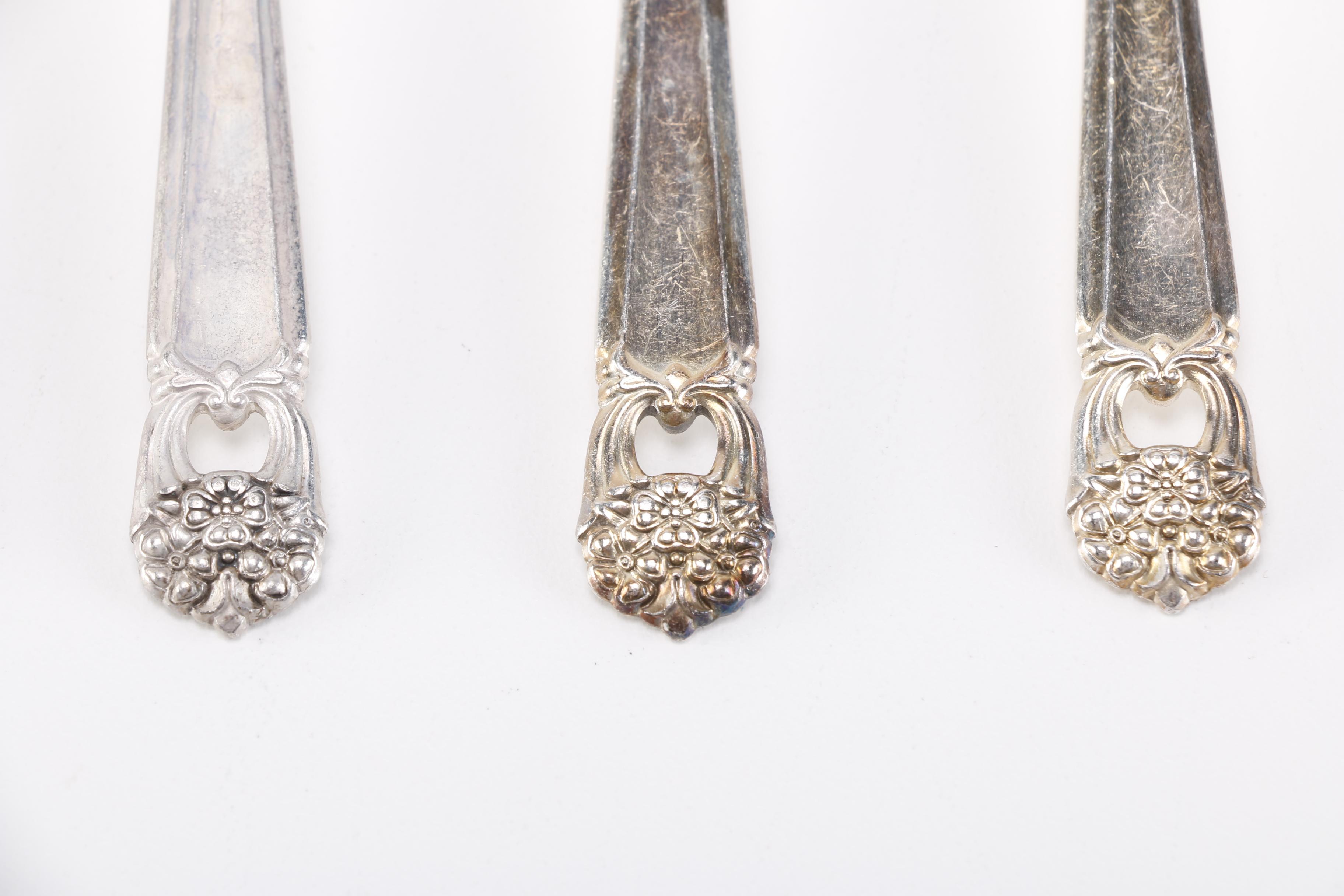 1847 Rogers Bros. "Eternally Yours"  Silver Plate Flatware