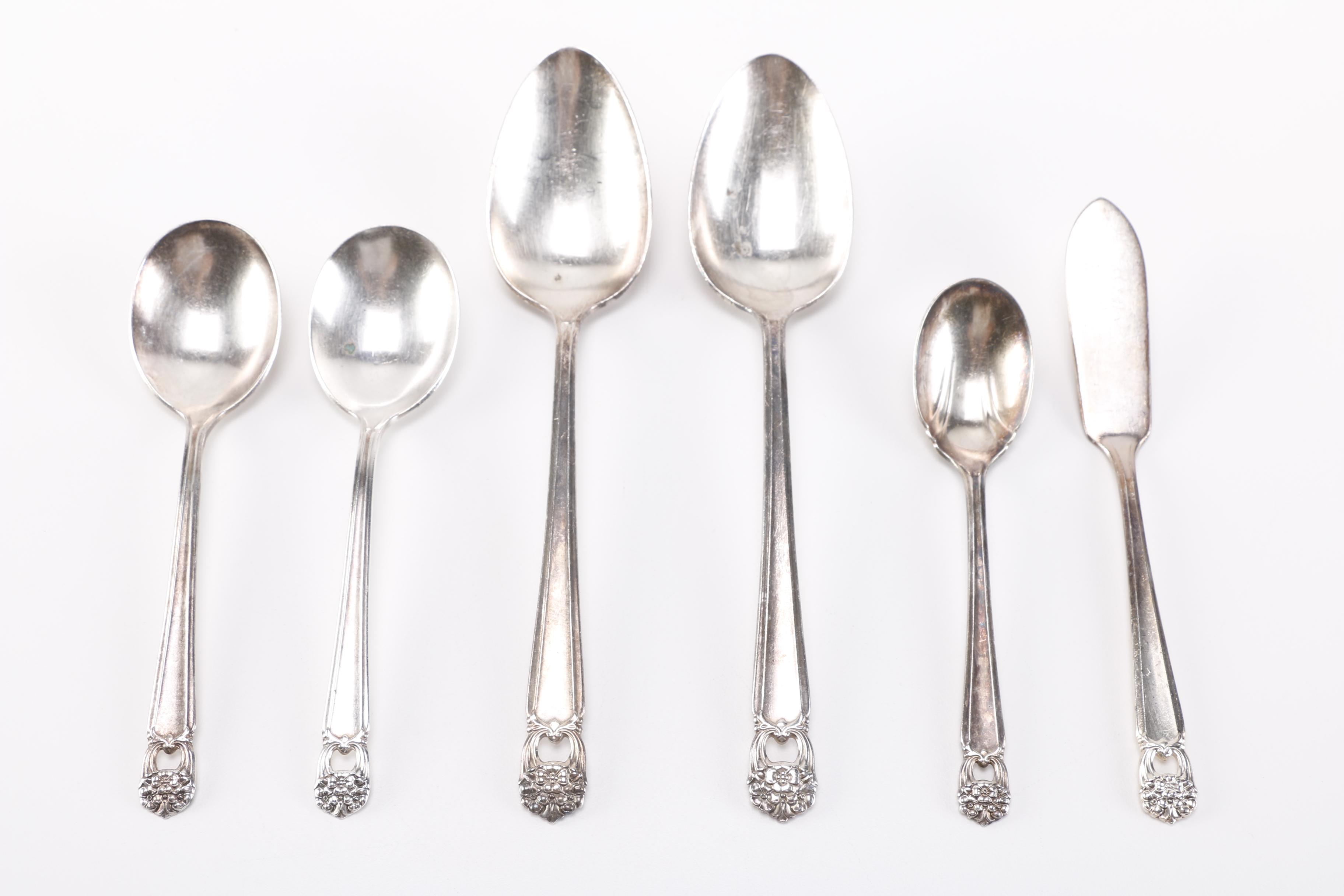 1847 Rogers Bros. "Eternally Yours"  Silver Plate Flatware