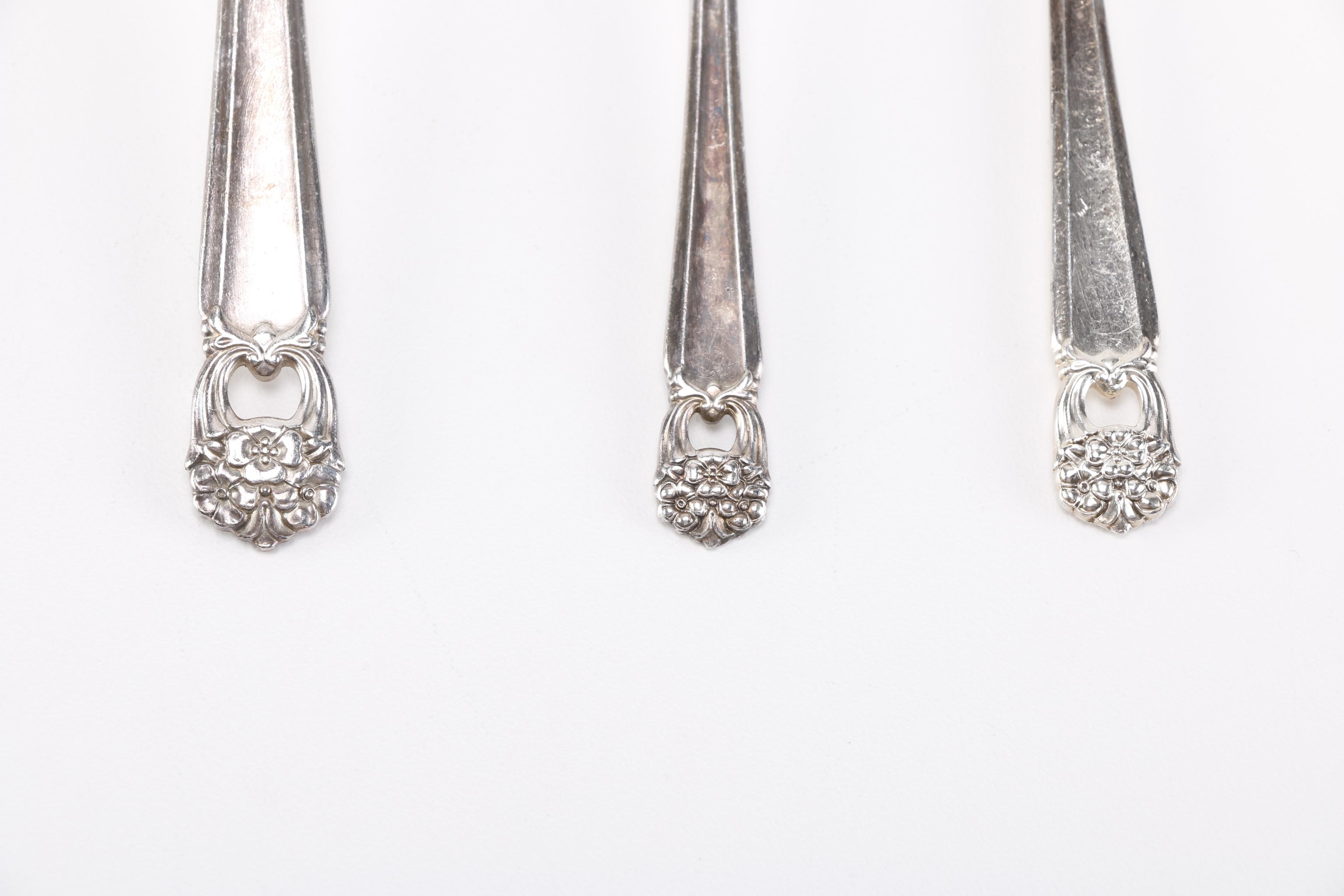 1847 Rogers Bros. "Eternally Yours"  Silver Plate Flatware