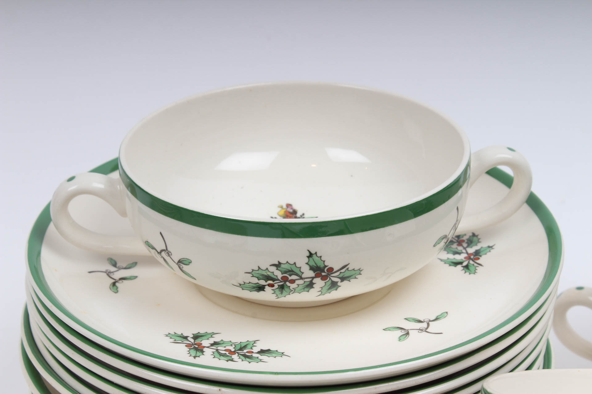 Spode "Christmas Tree" China Mugs and Bowls