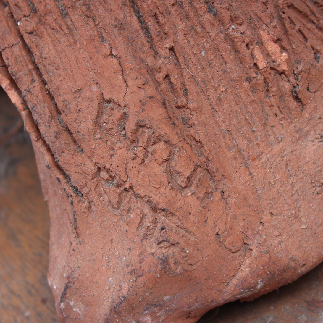 Ann Entis Terracotta Children in Tree Sculpture