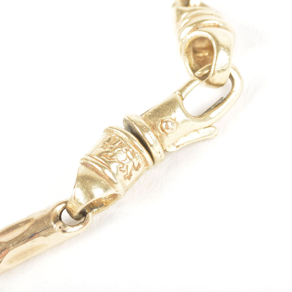 10K Yellow Gold Chain Link Necklace