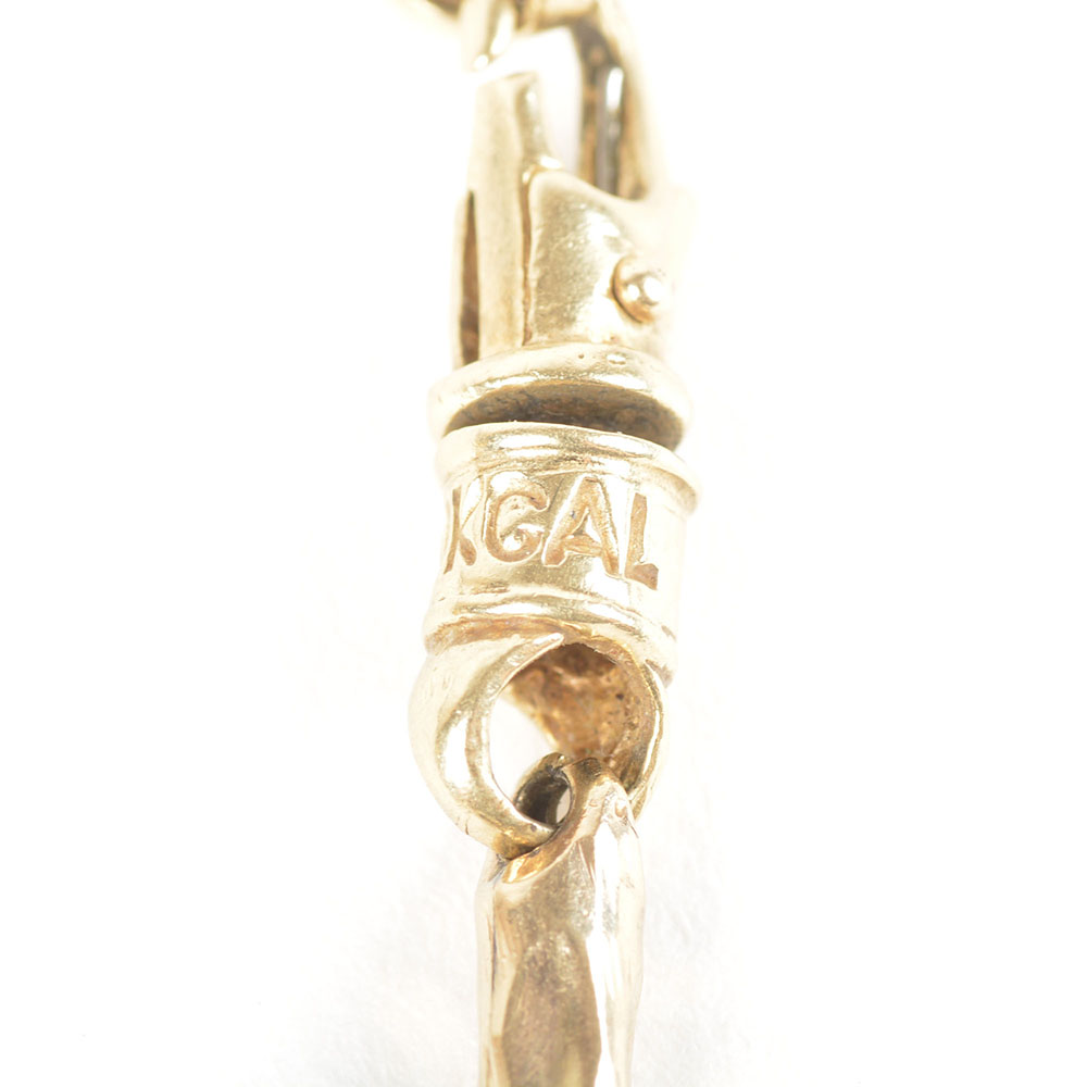 10K Yellow Gold Chain Link Necklace