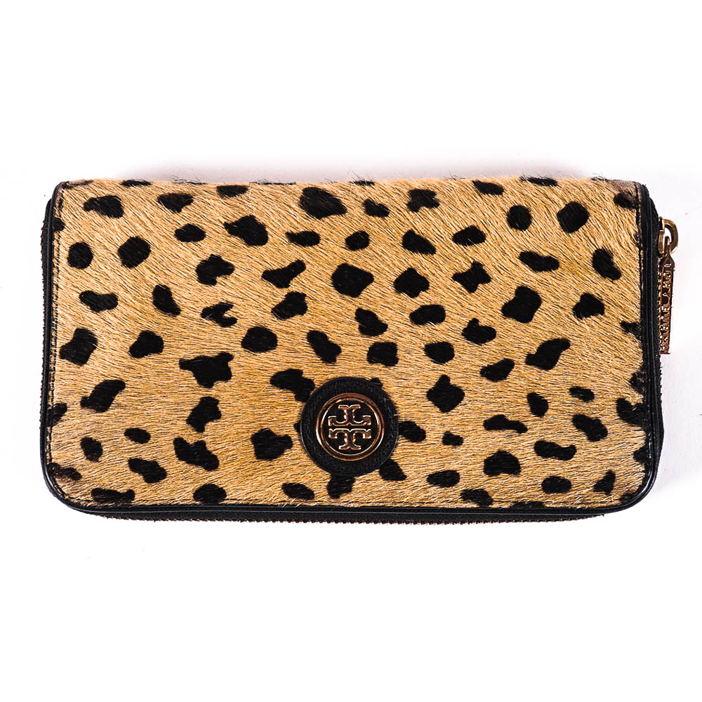 Tory Burch Leopard Print Wallet