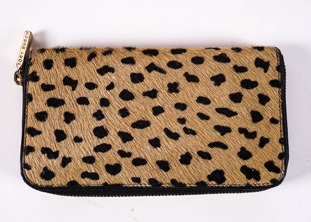 Tory Burch Leopard Print Wallet