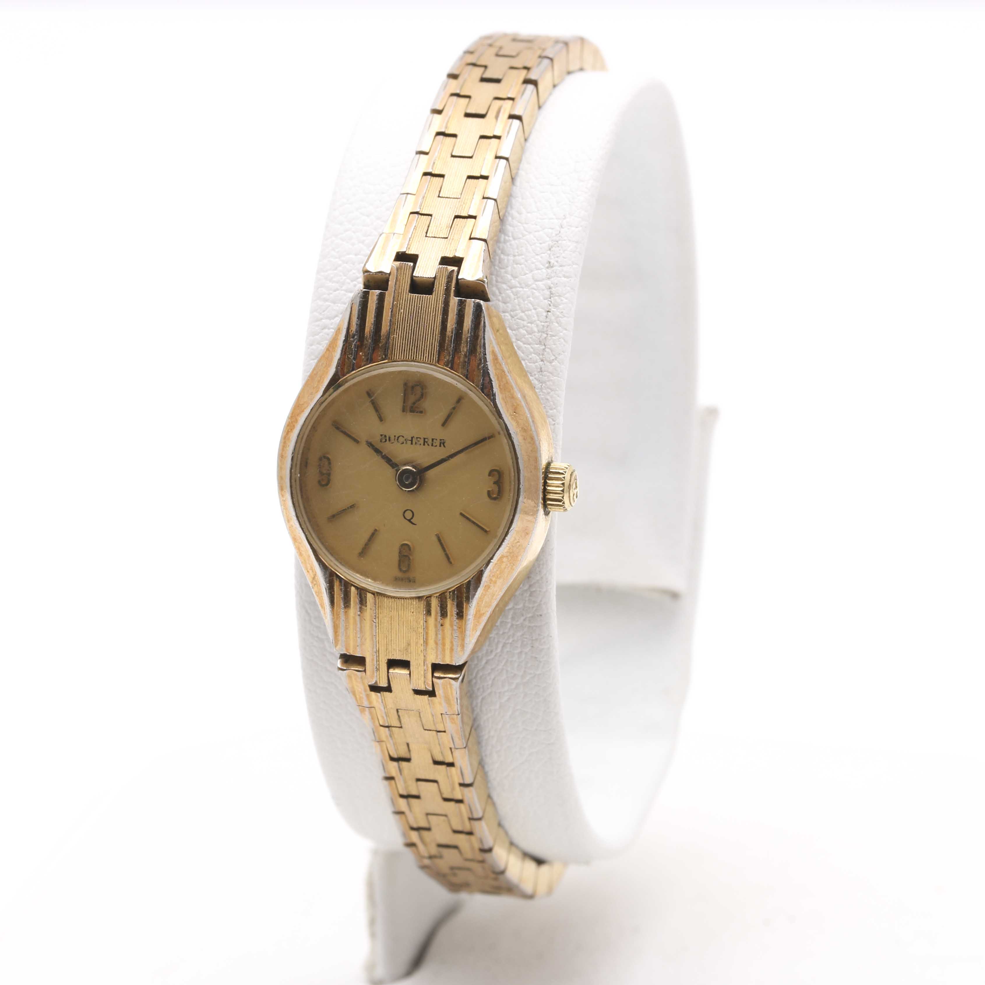 Gold Tone Bucherer Watch
