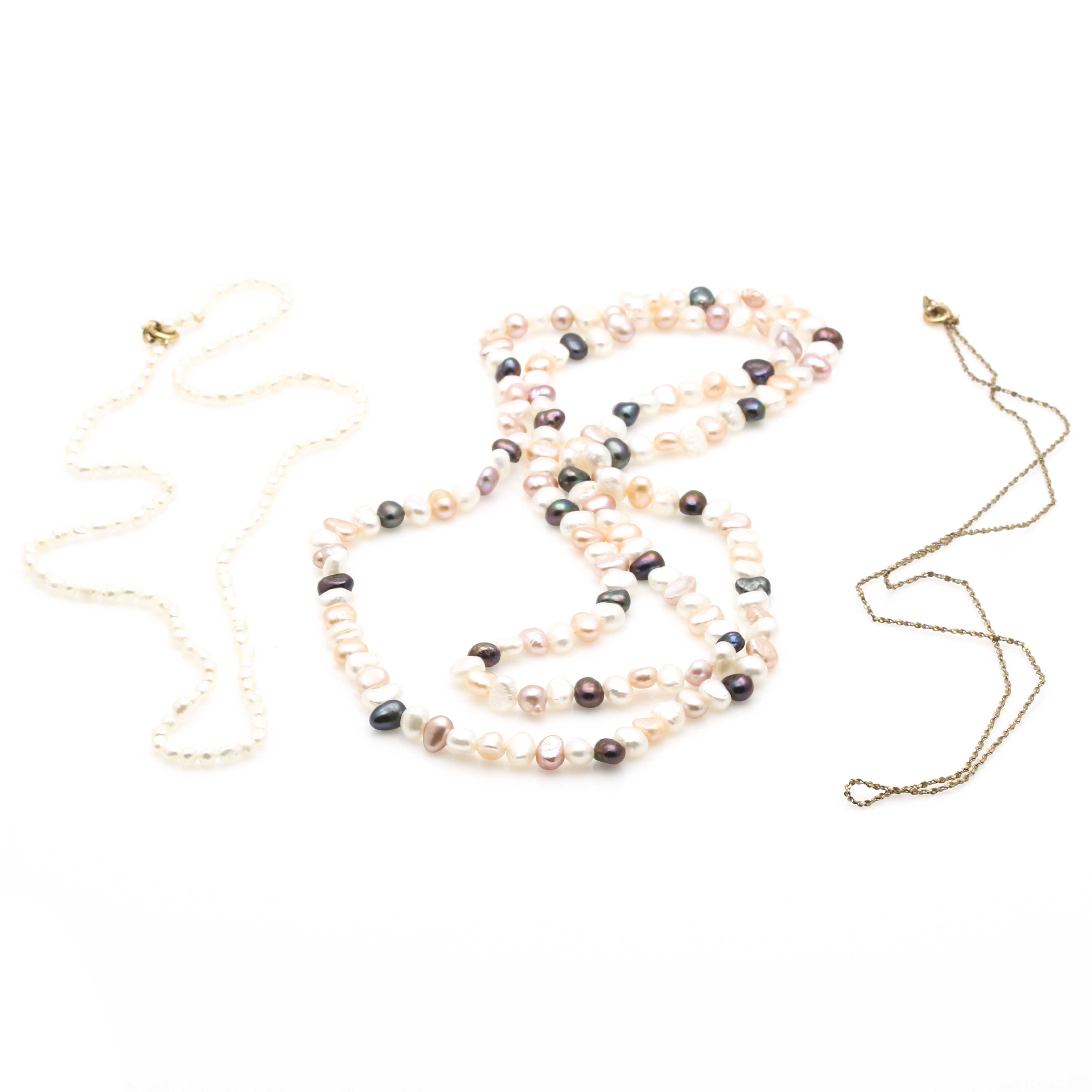 800 Silver Cameo Pendant and Assorted Costume Jewelry