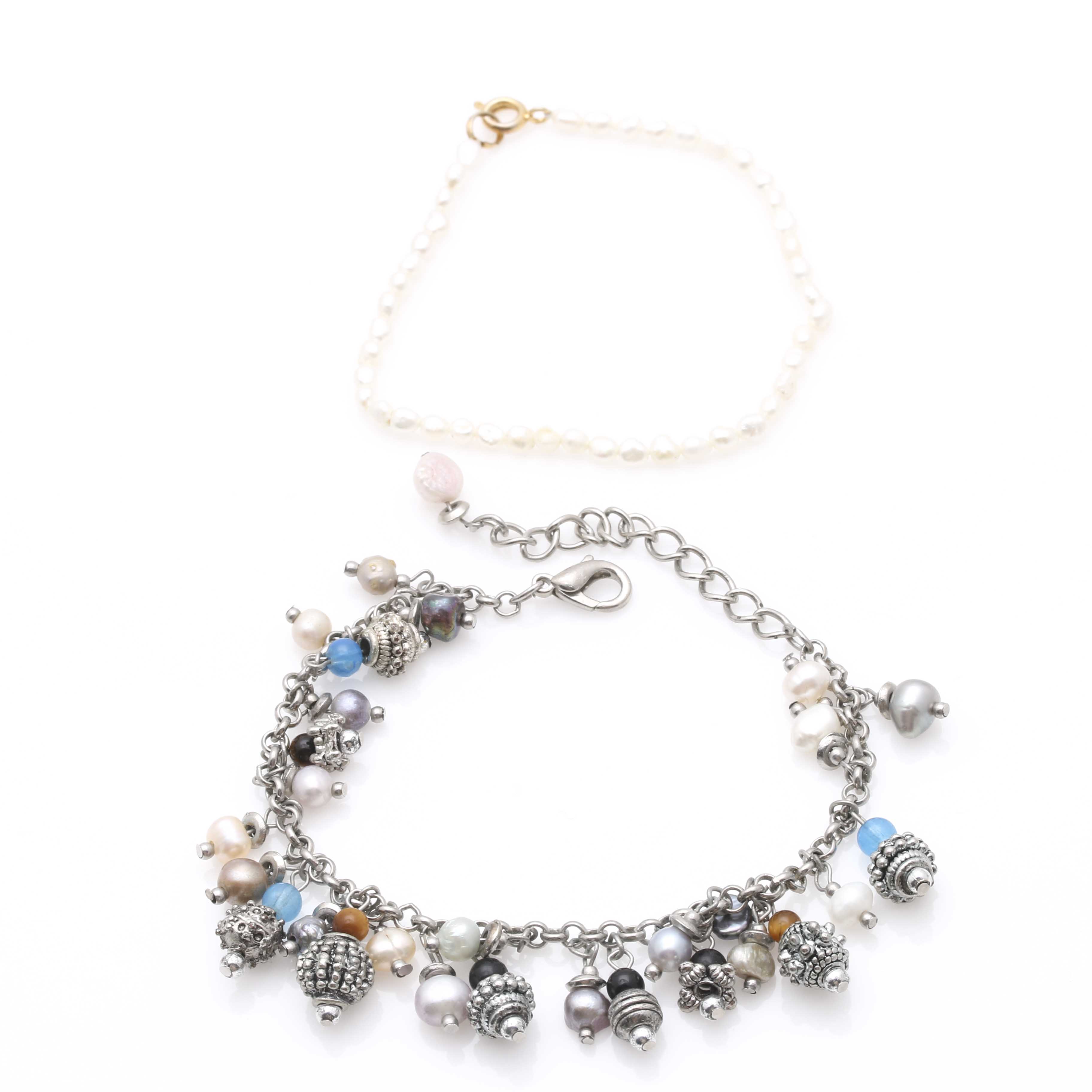 800 Silver Cameo Pendant and Assorted Costume Jewelry