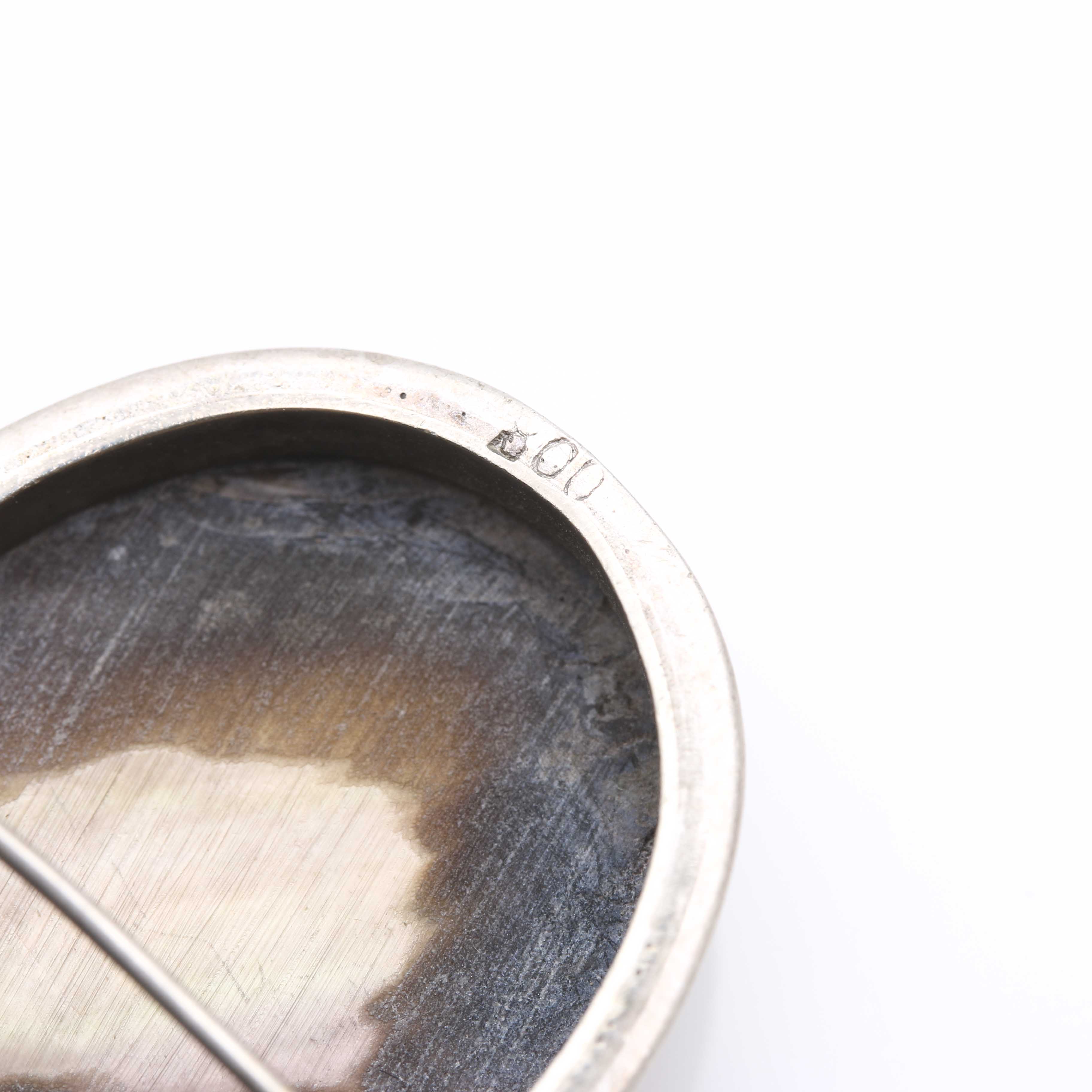 800 Silver Cameo Pendant and Assorted Costume Jewelry