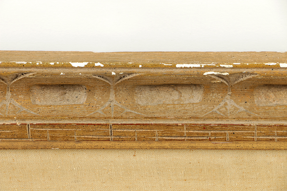 P. Black Impressionist Oil Painting on Canvas of Coastal Landscape