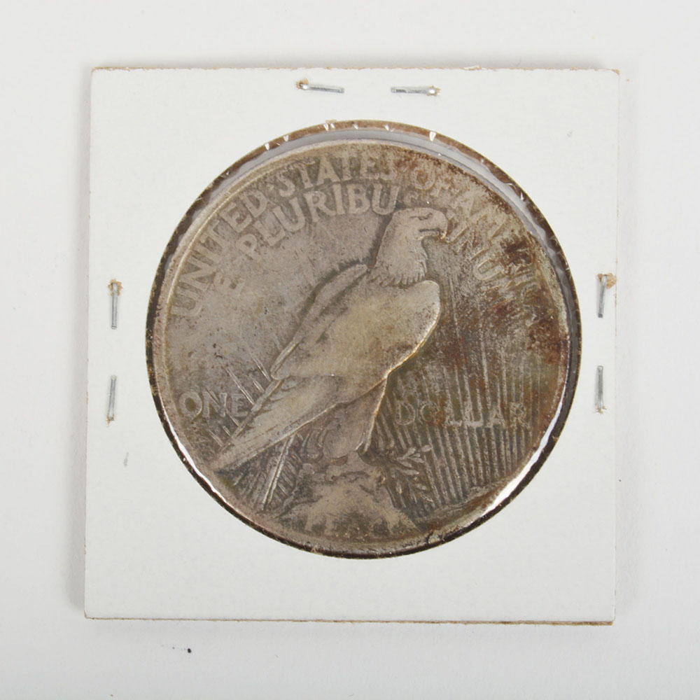 1921 U.S. Silver Peace Dollar