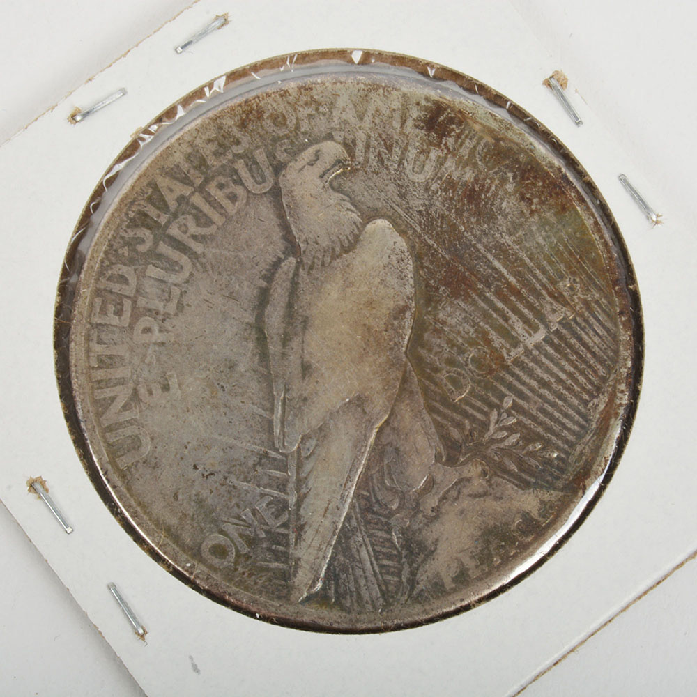 1921 U.S. Silver Peace Dollar