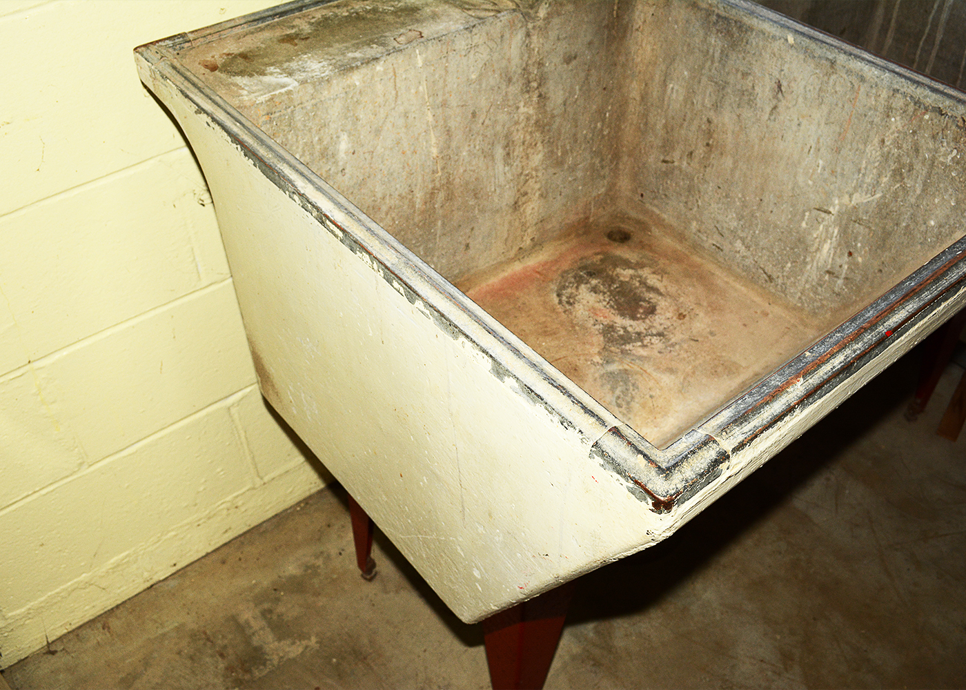 Vintage Soapstone Utility Sink