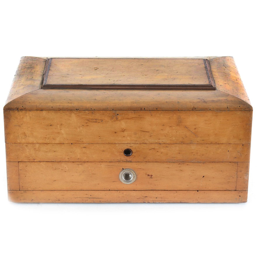 Antique Gorham Silverware Chest