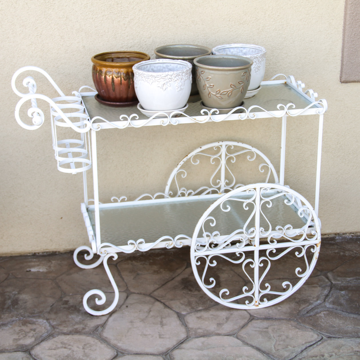 Outdoor Decorative Garden Cart