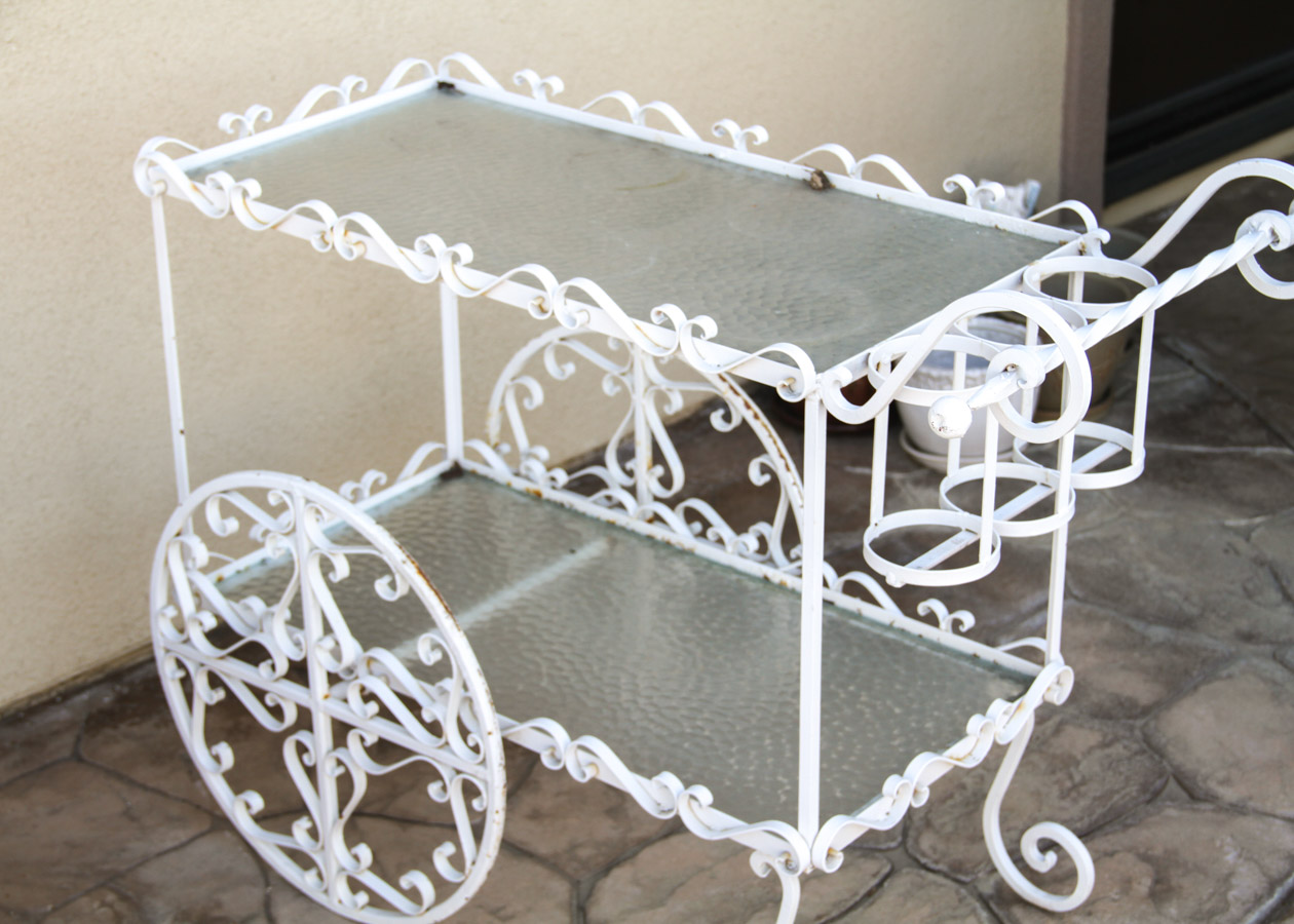 Outdoor Decorative Garden Cart