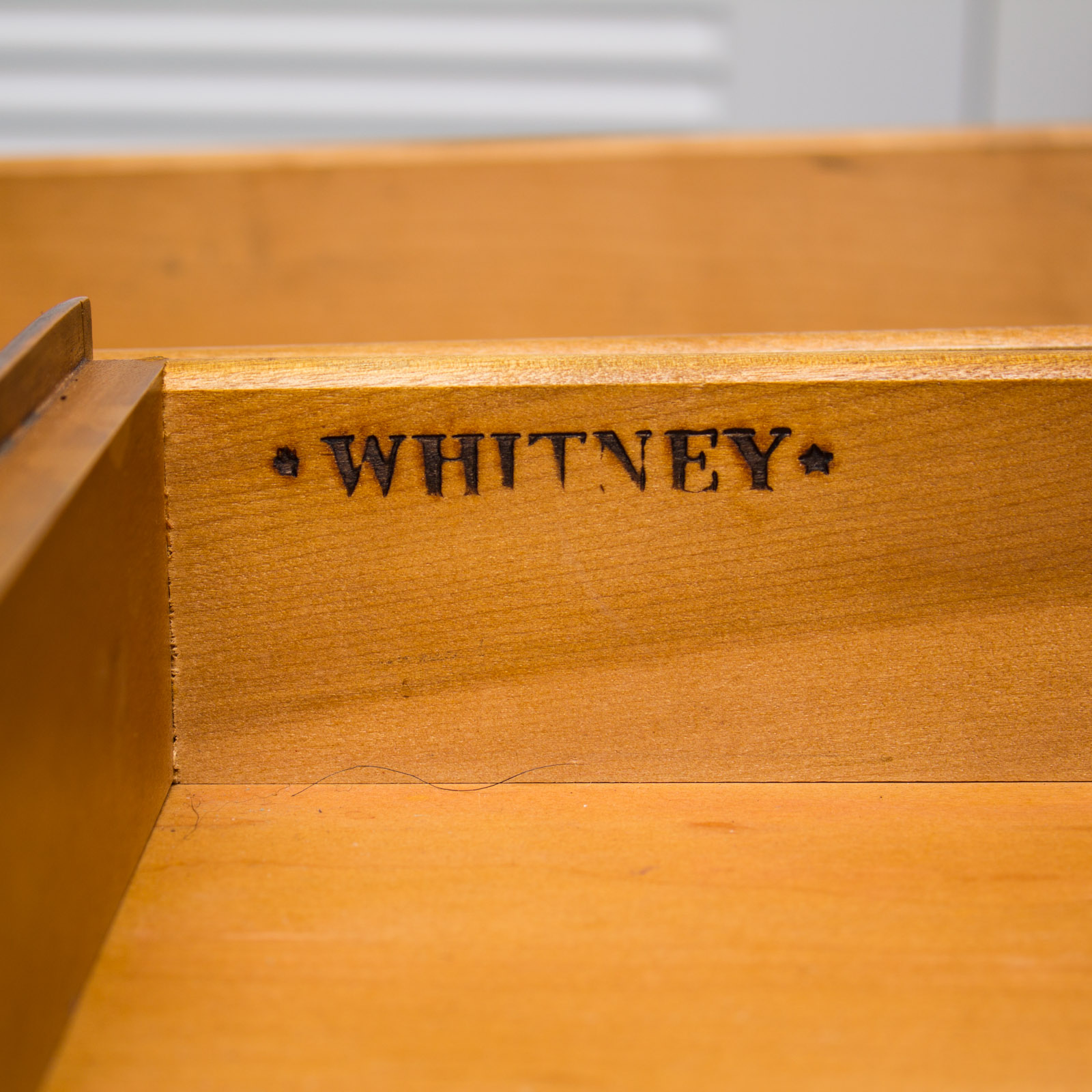 Whitney Oak Pedestal Desk With Swivel Chair