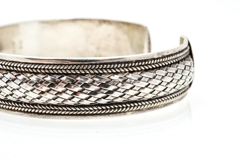 Sterling Silver Cuff Bracelet