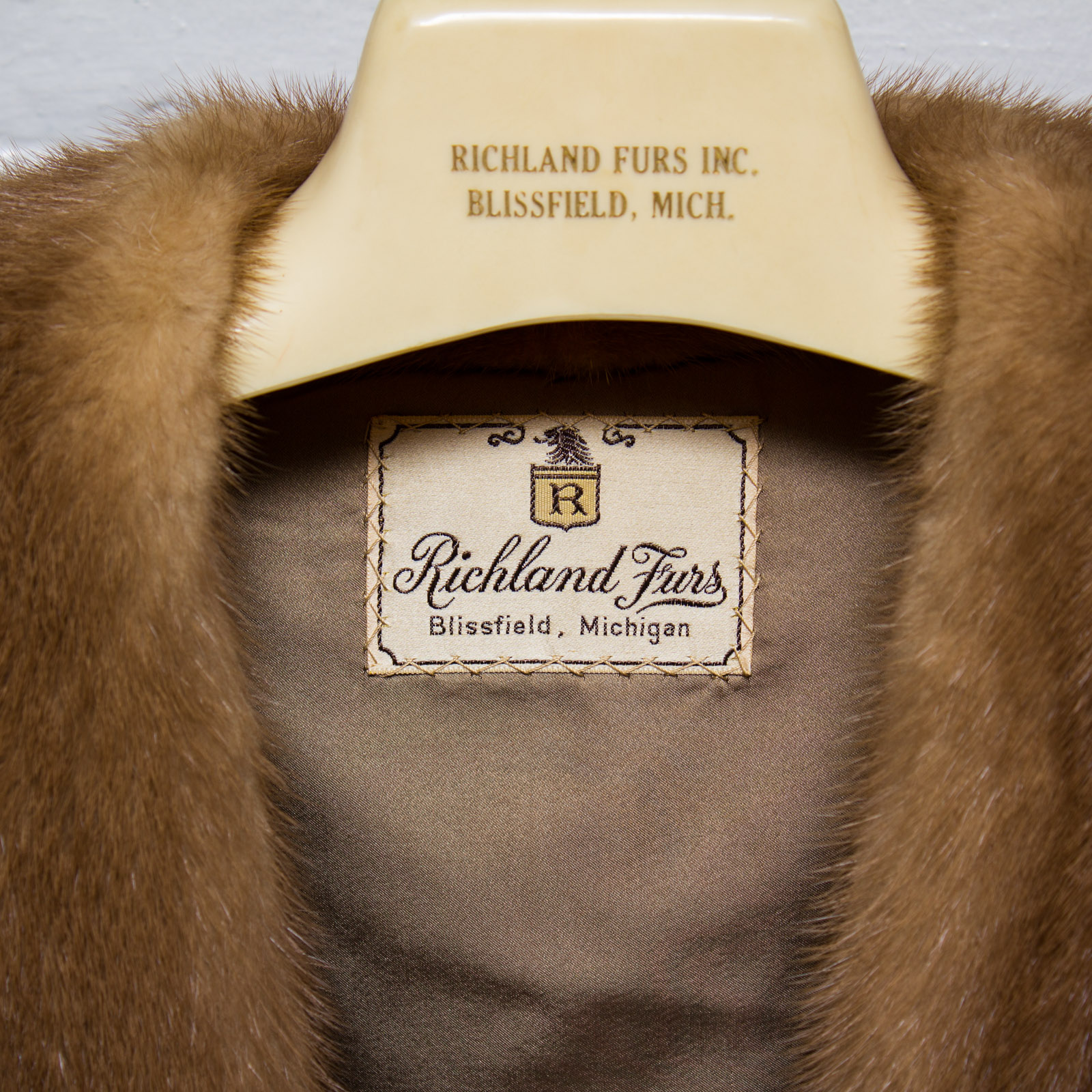 Vintage Mink Fur Coat by Richland Furs