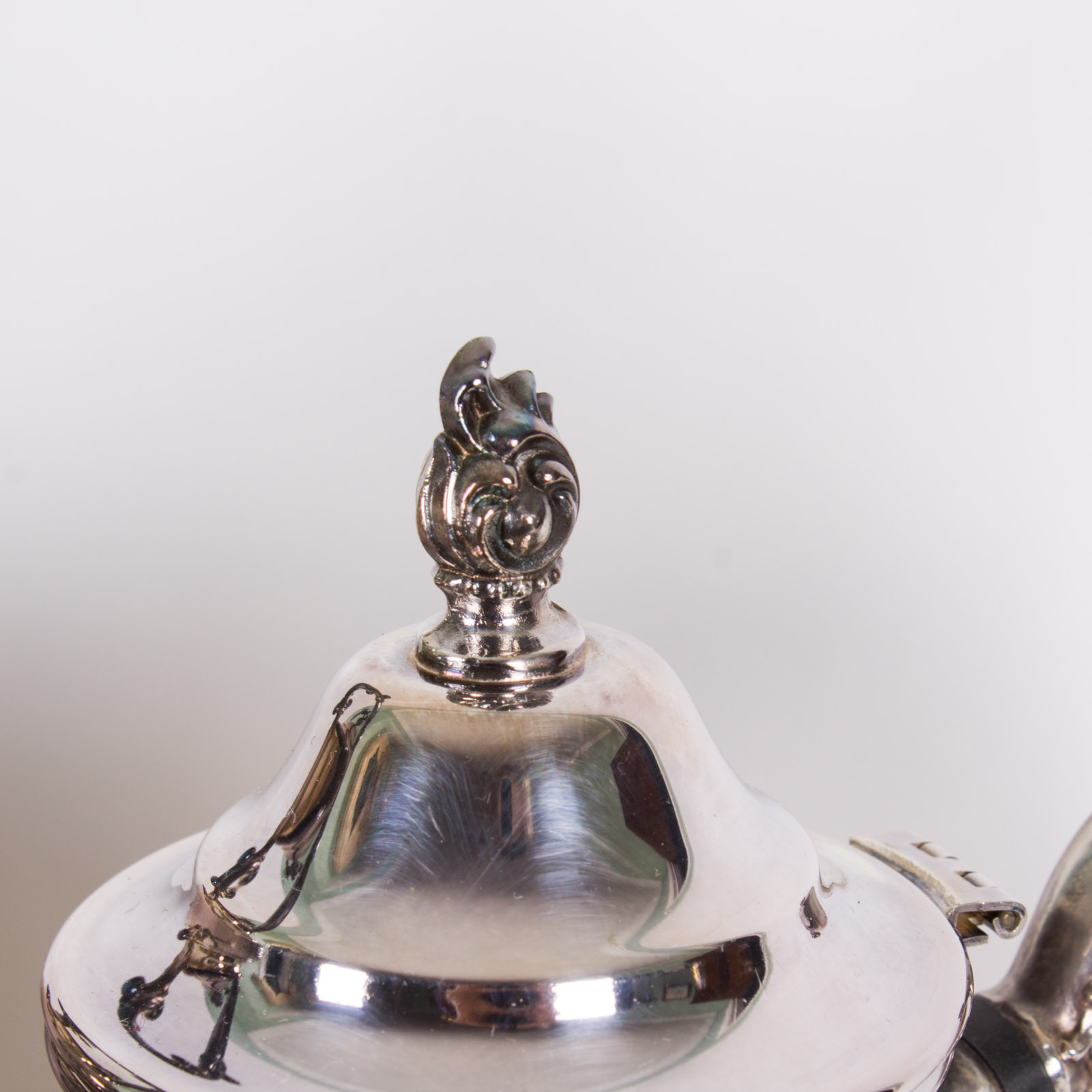 WM Rogers Silver Plate Tea Service Set and a Silver Plate Tray