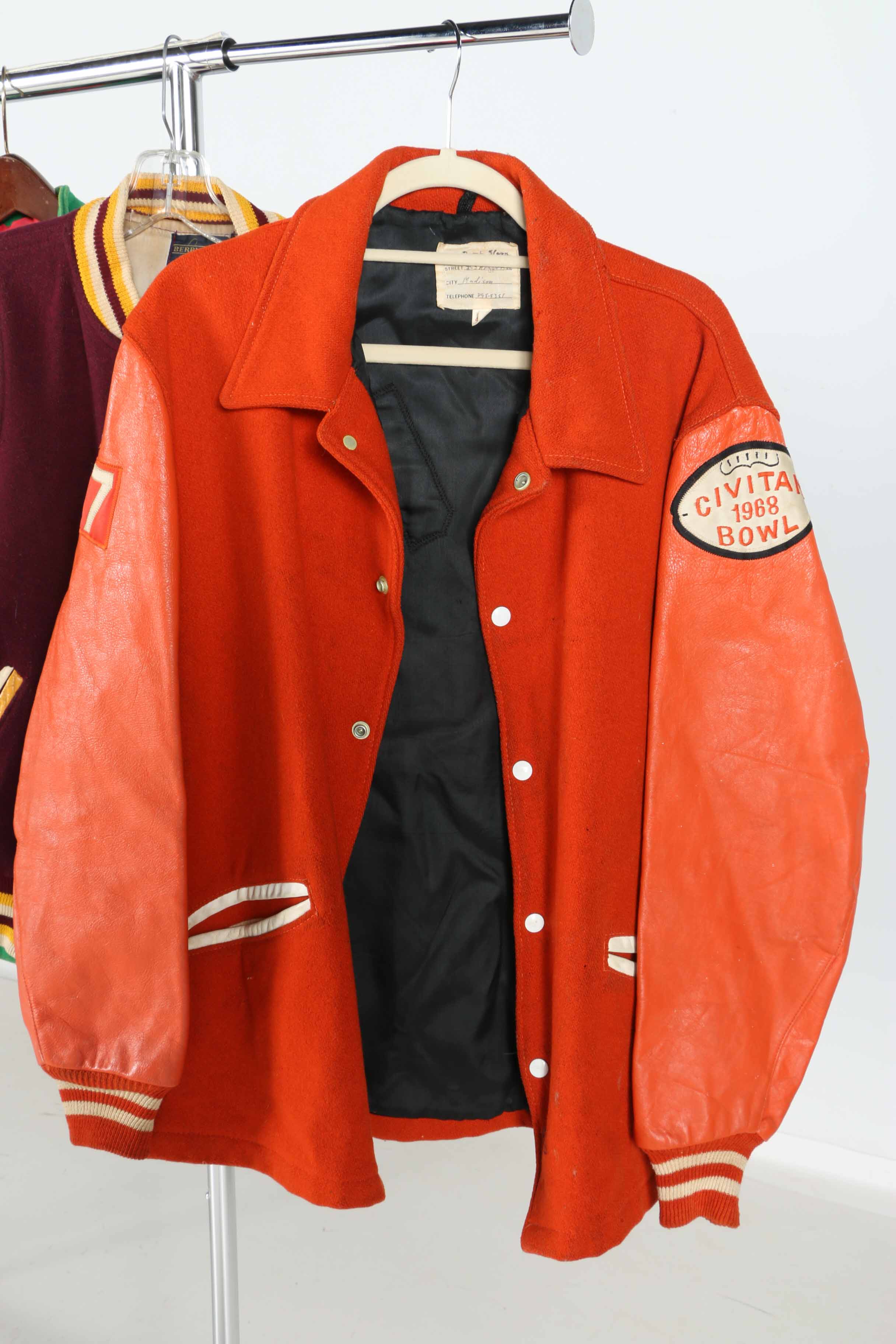 Circa 1960s Vintage Letterman Jackets