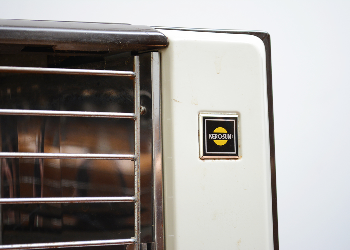 Kero-Sun Radiant 36 Kerosene Heater and Vintage Fan