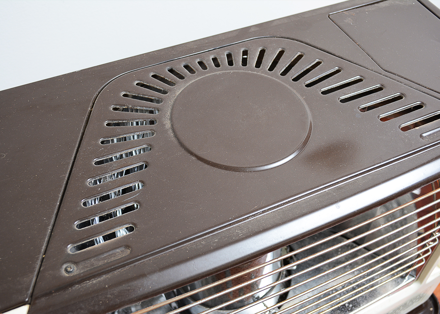 Kero-Sun Radiant 36 Kerosene Heater and Vintage Fan