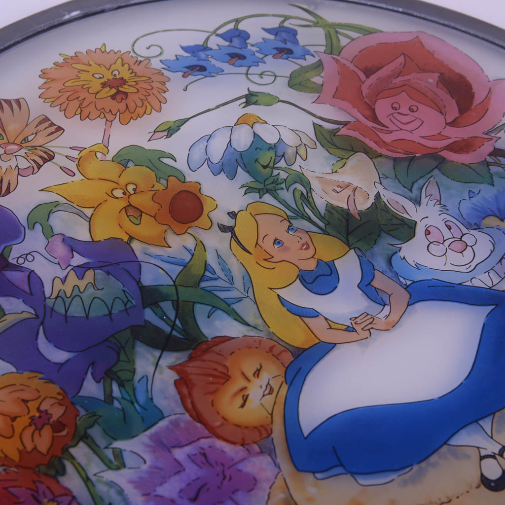 Alice in Wonderland Stained Glass