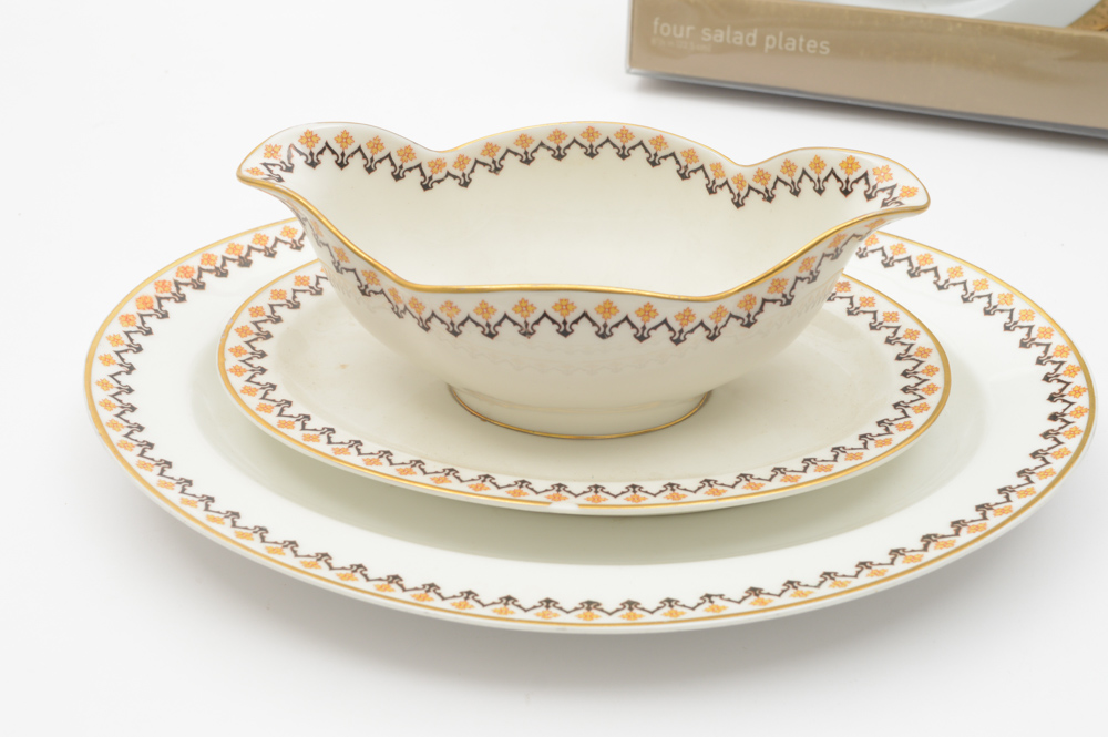 Porcelain and Ceramic Grouping Featuring Haviland Limoge