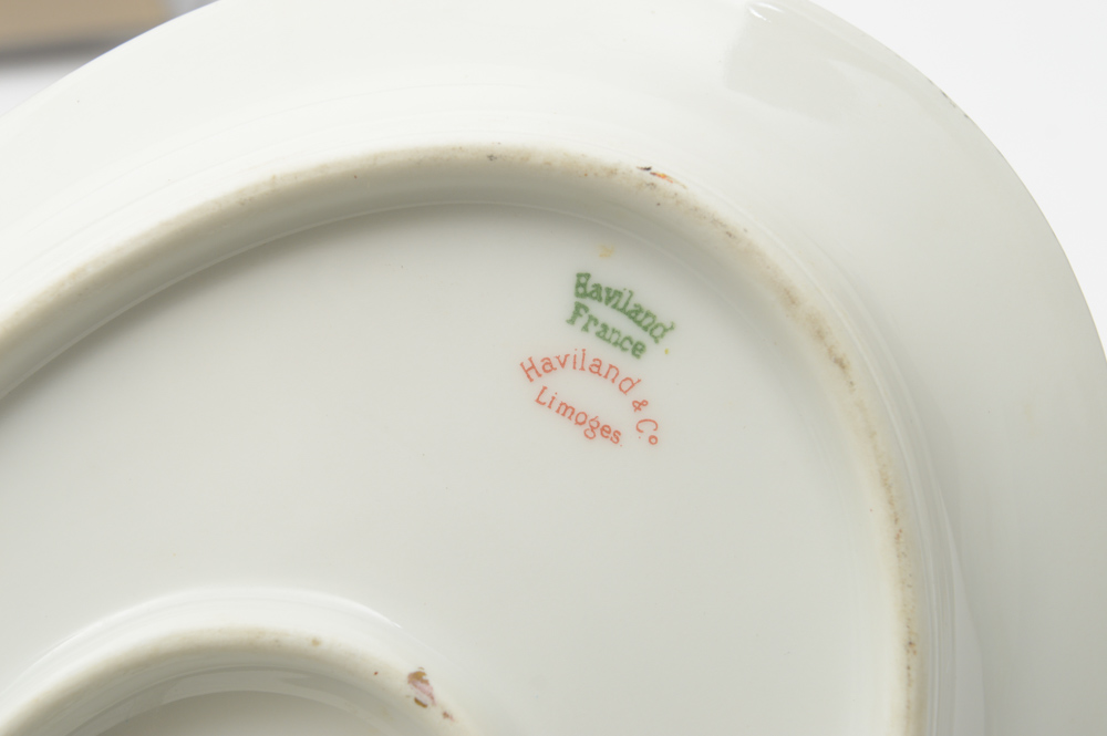 Porcelain and Ceramic Grouping Featuring Haviland Limoge