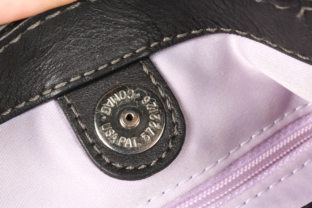 Coach Mia Inlaid C Suede Maggie Soho Handbag