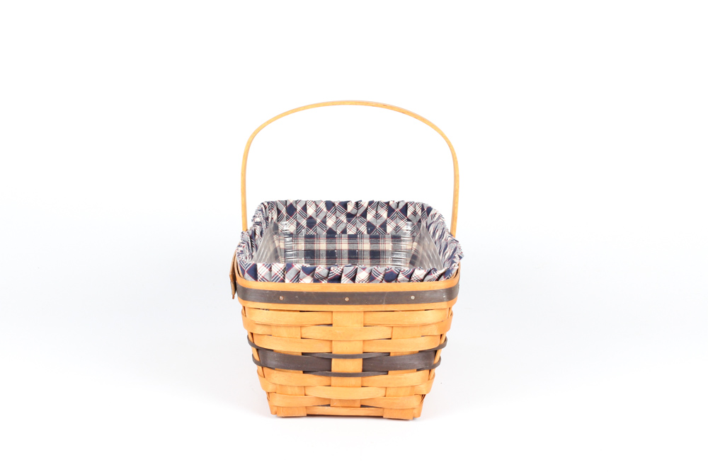 Signed 1993 J.W. Collection Longaberger Easter Basket