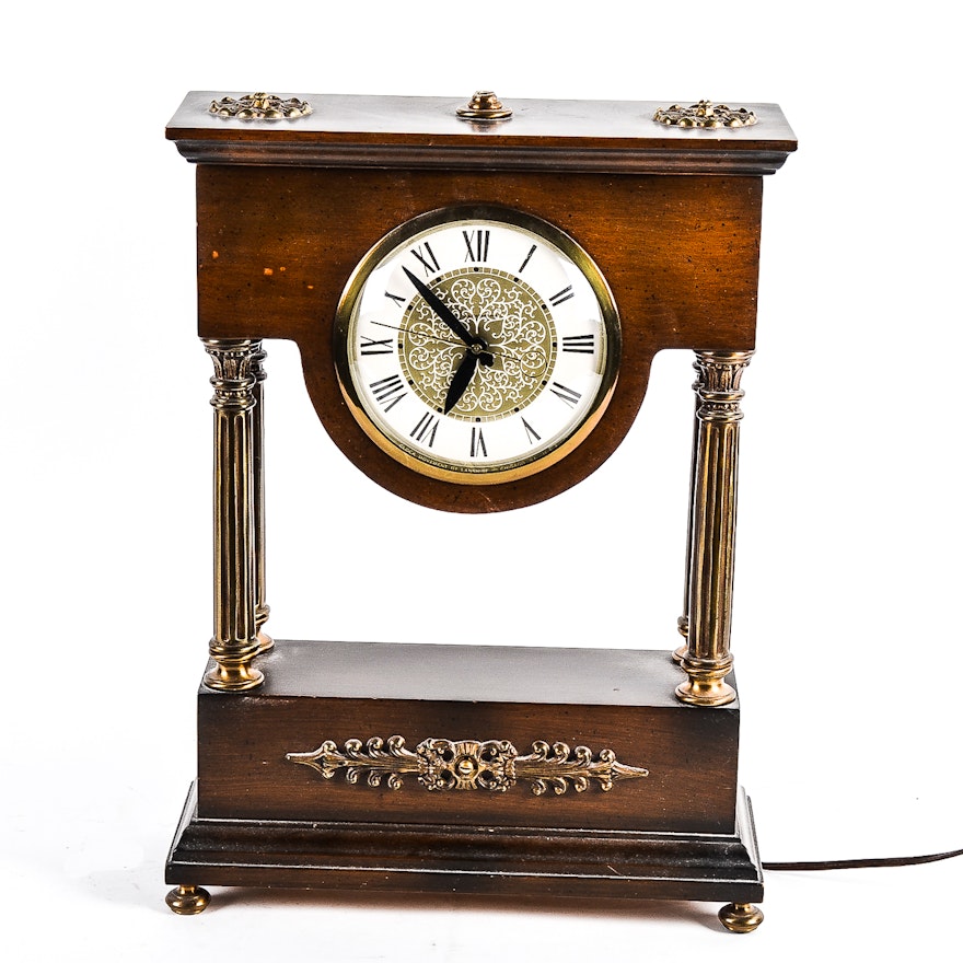 Classical Style Self Starting Mantel Clock