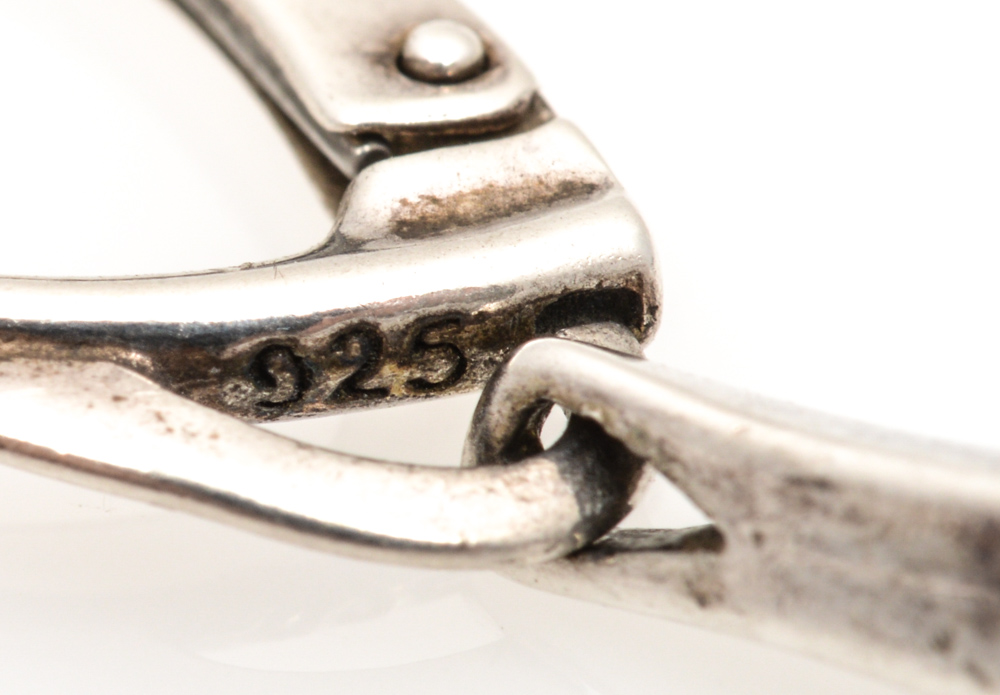 Sterling Silver And Natural Amber Set