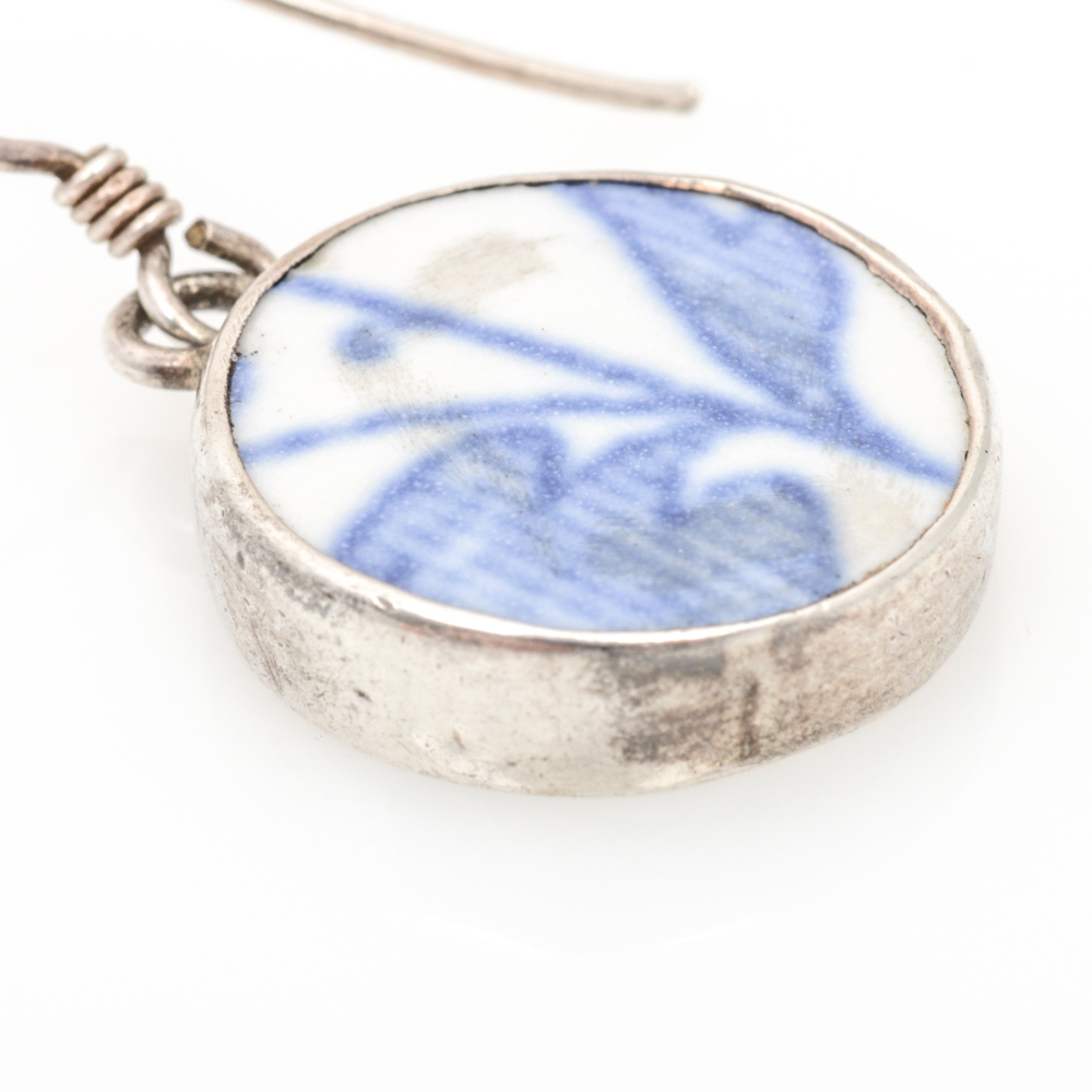 Sterling Silver Synthetic Gemstone Set