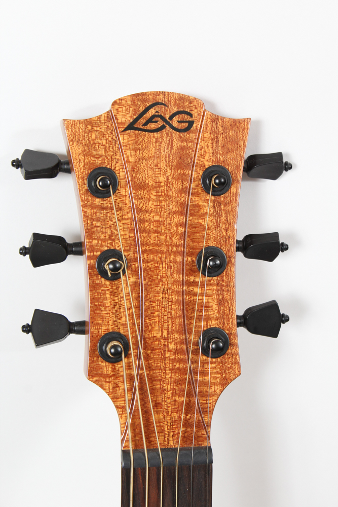 Lag Guitars Tramontane Dreadnought Style Acoustic Guitar and Case