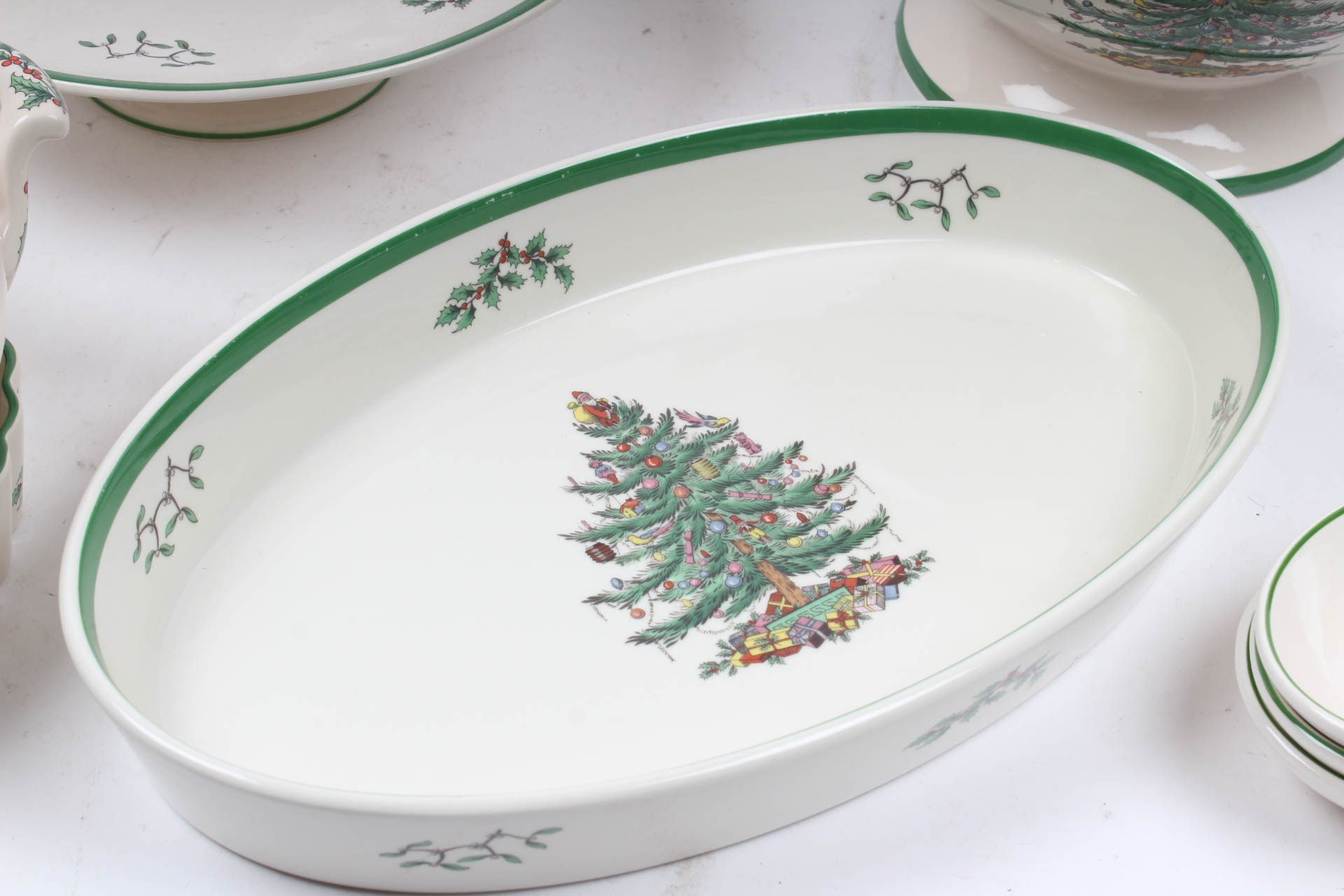 Spode "Christams Tree" China Servingware
