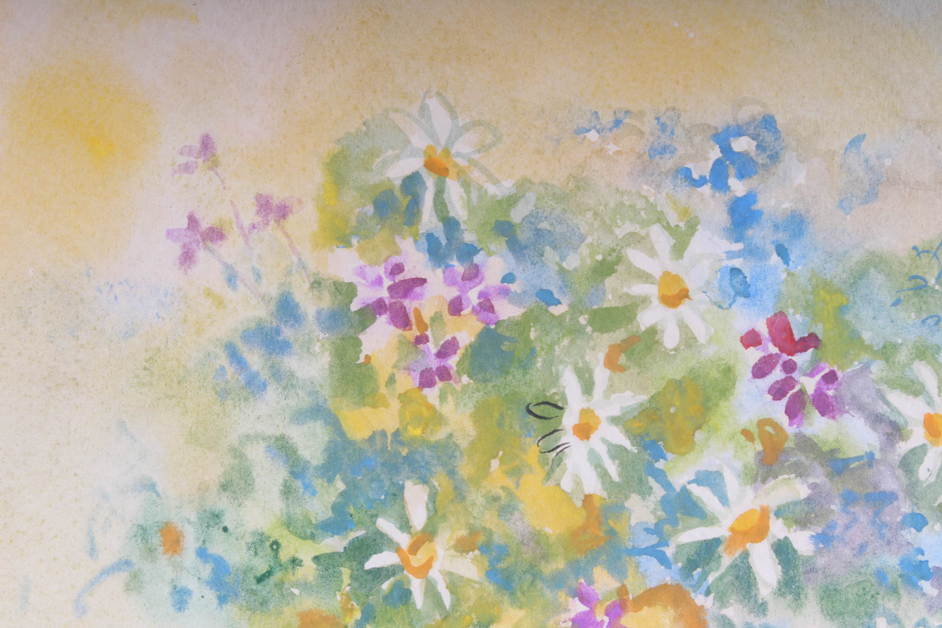 Thelma Walter Floral Bouquet Watercolor